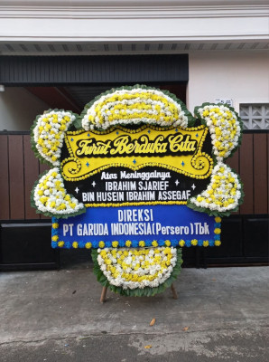 Papan Bunga Duka di Karangturi