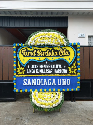 Papan Bunga Duka di Karangturi